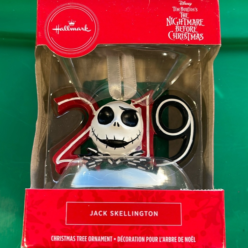 Hallmark 2019 Jack Skellington Disneys Nightmare Before Christmas Ornament